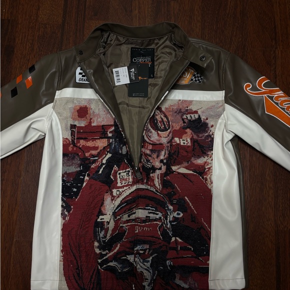BRAND NEW Copper Rivet Racing Jacket (Size S) - Picture 7 of 8